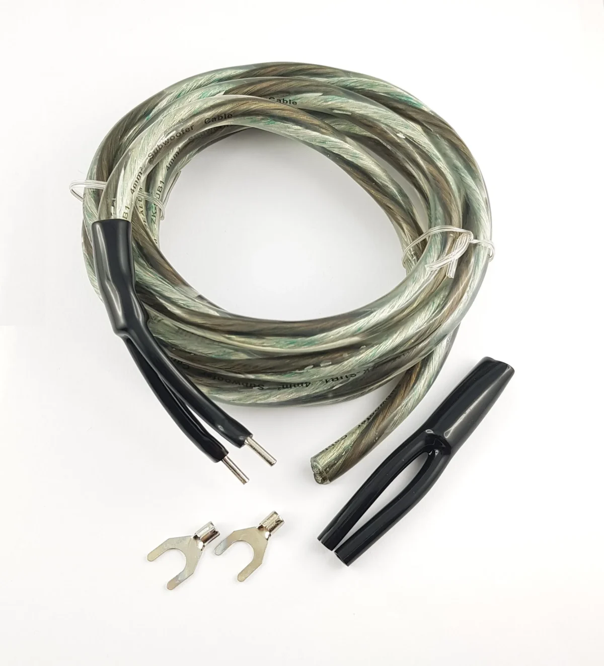 Zealum ZK SUB1 Subwoofer-Kabel 2 Meter 4,0mm – Bild 1