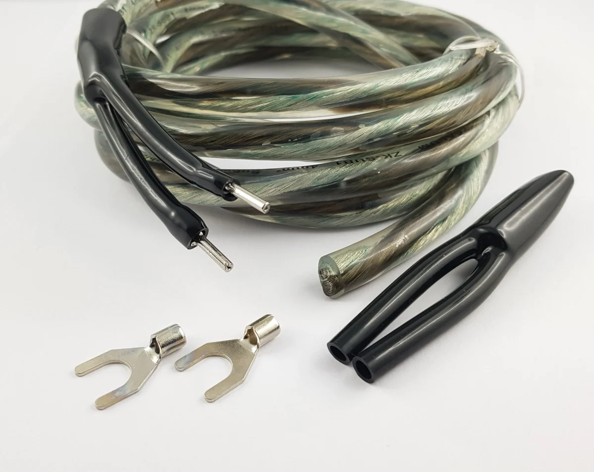 Zealum ZK SUB1 Subwoofer-Kabel 2 Meter 4,0mm – Bild 2