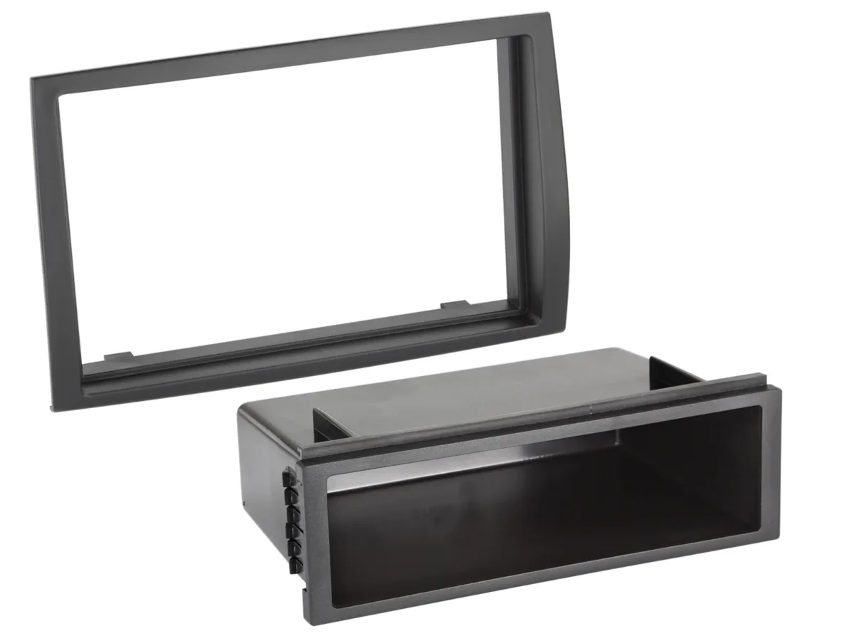 2-DIN Radioblende mit Fach Citroen/Fiat/Opel/Peugeot – Bild 2
