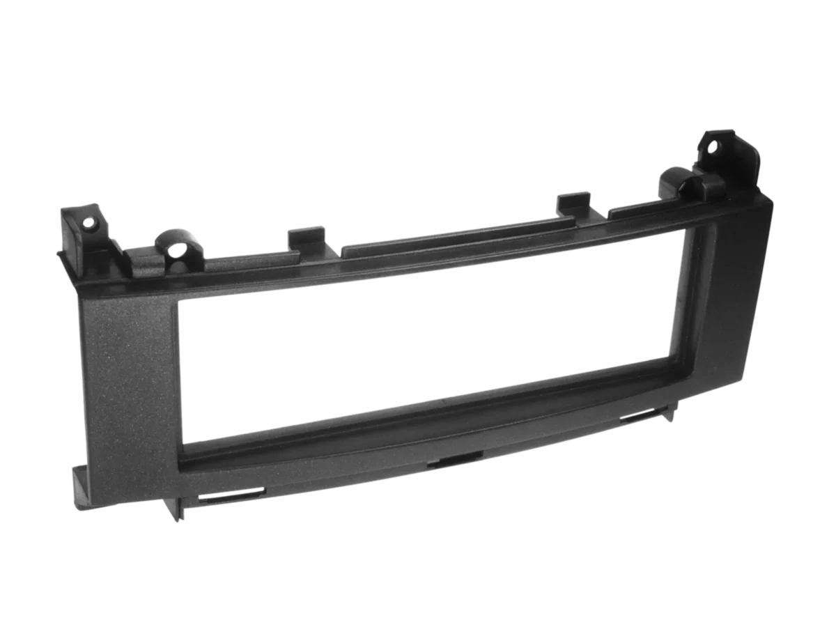 1-DIN Radioblende Mercedes A-Klasse/B-Klasse schwarz – Bild 2