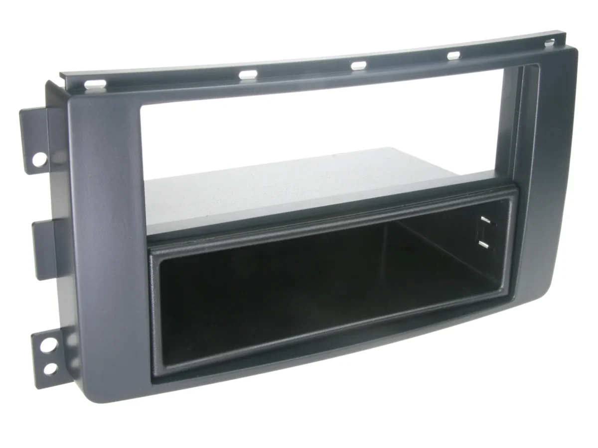 2-DIN RB mit Fach Smart ForTwo/ForFour schwarz – Bild 1