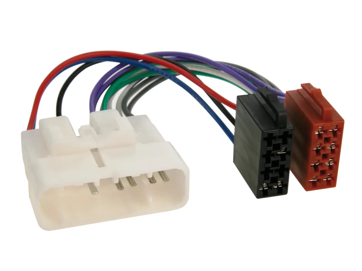 ISO Adapterkaabel Toyota LandcruiserJ12 Amp-Bypass – Bild 1
