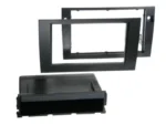 2-DIN RB mit Fach Audi A4 / Seat Exeo schwarz – Bild 2