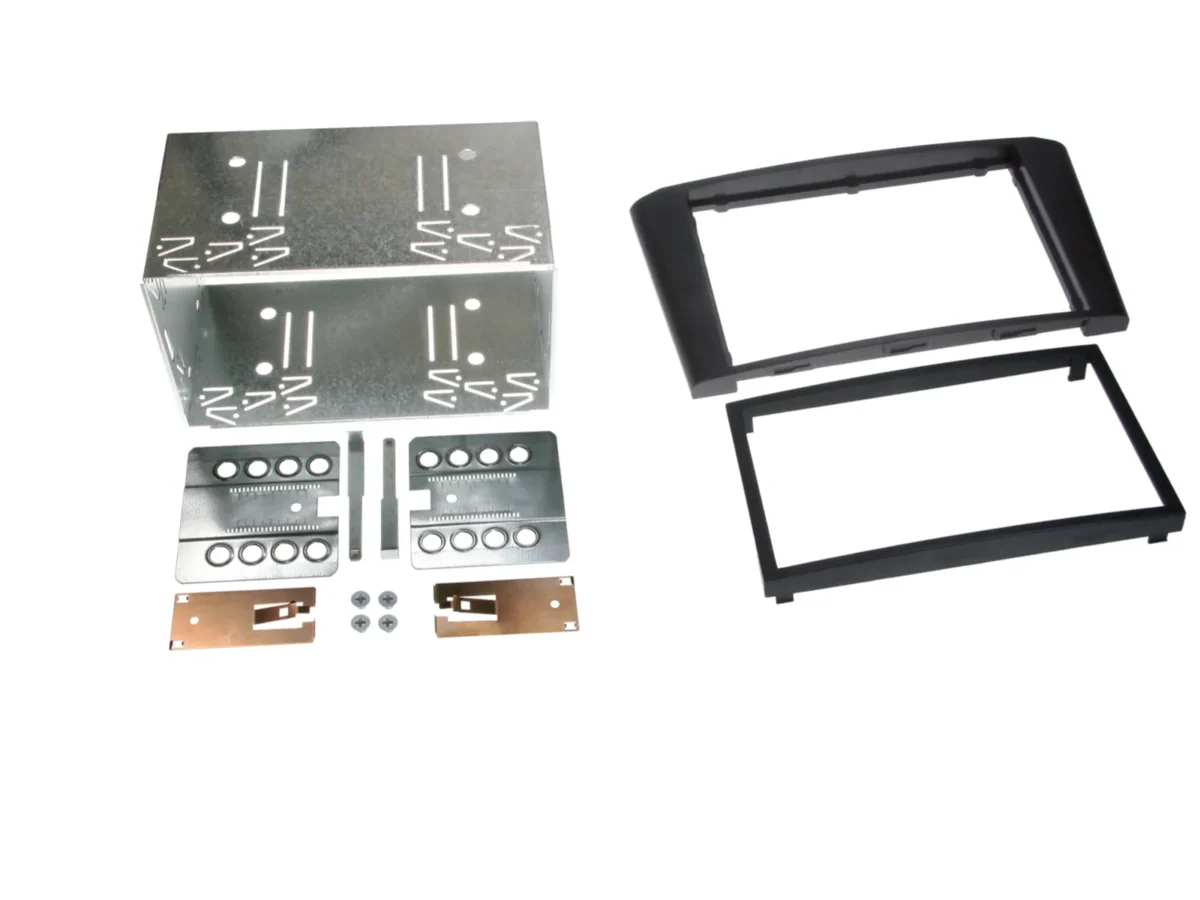 2-DIN RB Toyota Avensis T25 2003 schwarz – Bild 1