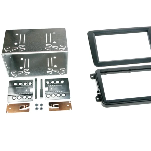 2-DIN Radioblende Seat/Skod/aVW diverse Fahrzeuge schwarz