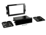 2-DIN Radioblende mit Fach Chrysler/Doge/Jeep Klavierlack – Bild 2