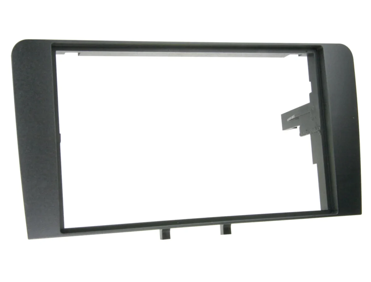 2-DIN Radioblende Audi A3 07/2003-04/2013 schwarz – Bild 1