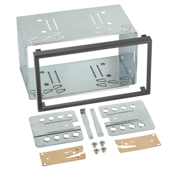 2-DIN Radioblende Universal Höhe 107 mm
