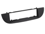 1-DIN Radioblende Fiat 500 10/2007-07/2015 schwarz – Bild 2