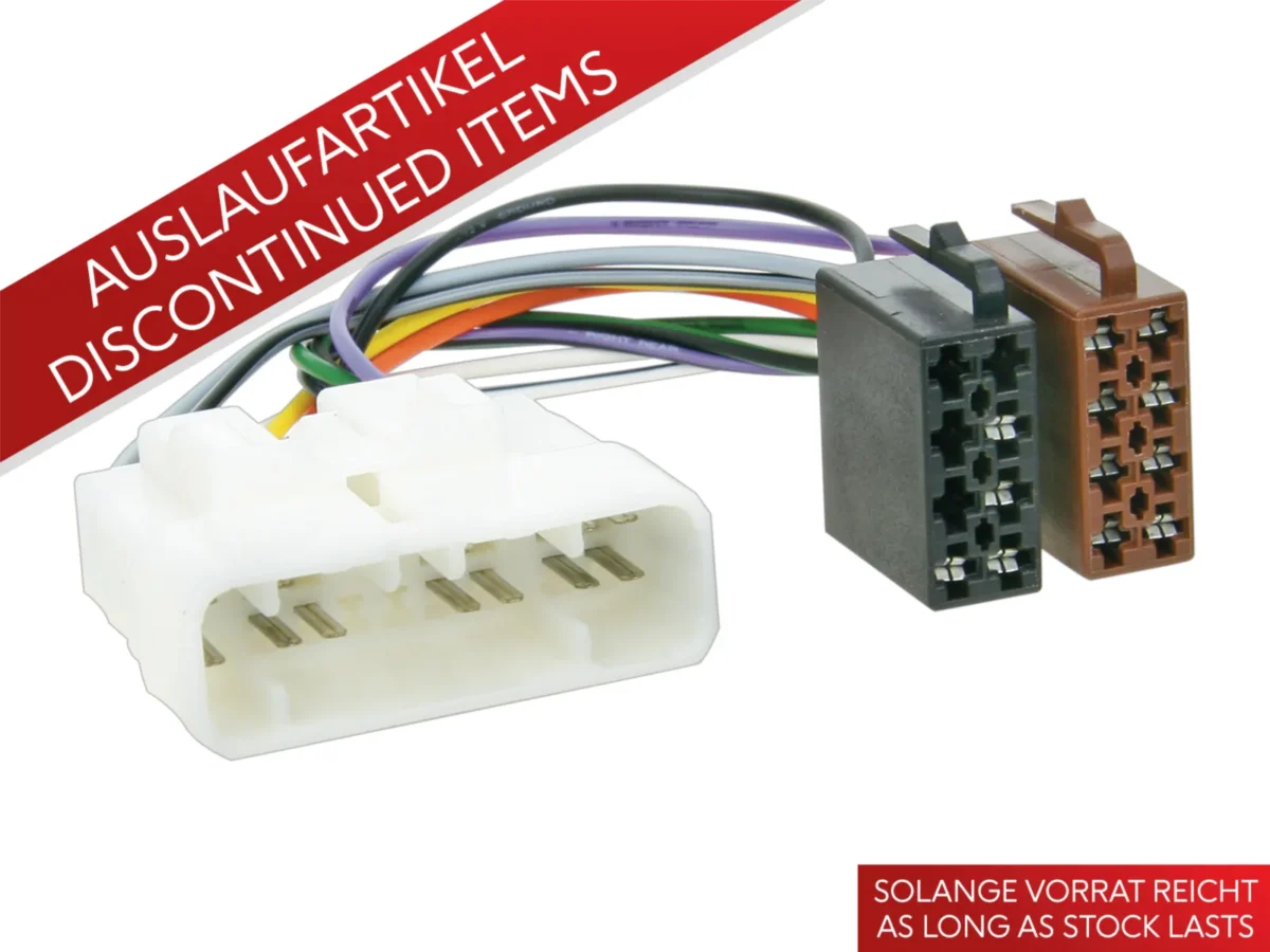 ISO Adapterkabel Chevrolet/Isuzu D-MAX/Trooper – Bild 1