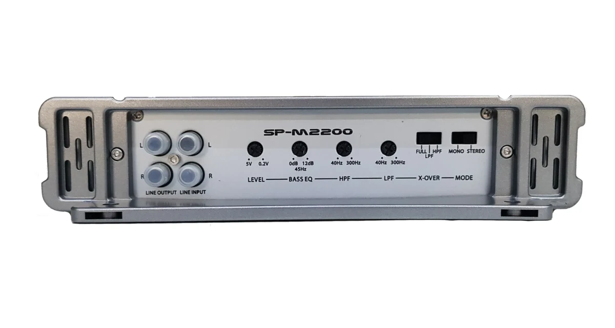 SPECTRON SP-M2200 AMPLIFIER 2X200W – Bild 3