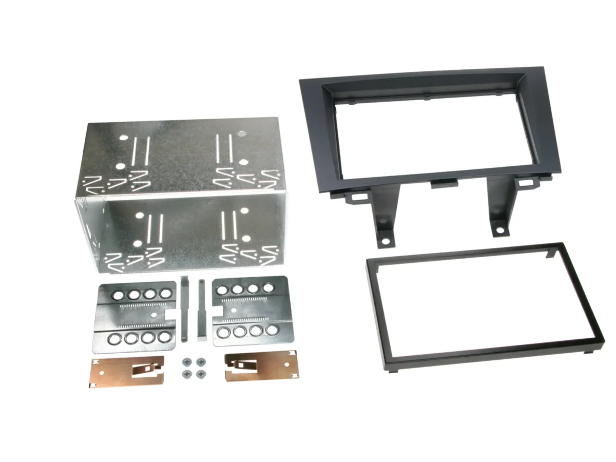 2-DIN Radioblende Honda CR-V RE5 01/2007-10/2012 schwarz – Bild 1