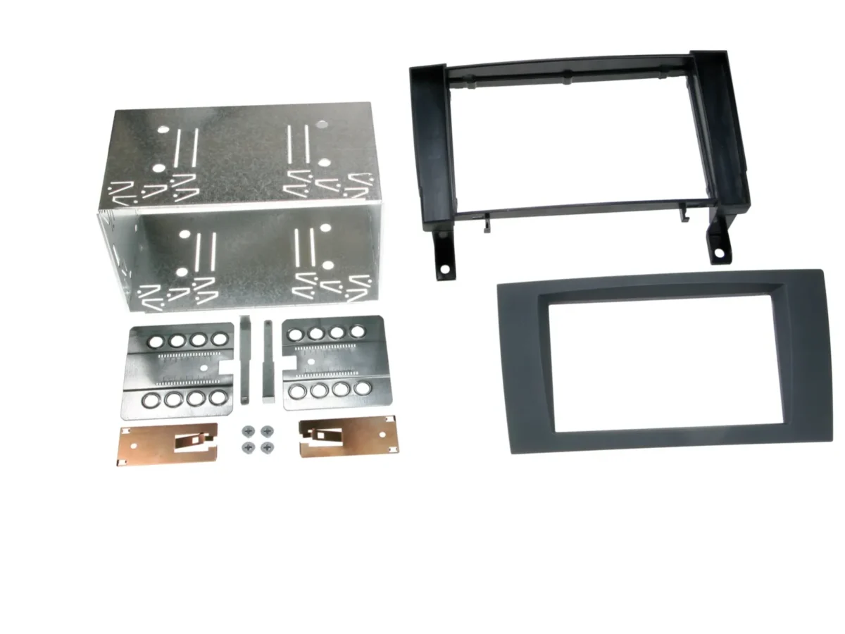 RT 2-DIN RB Mercedes SLK R171 2004 schwarz – Bild 1
