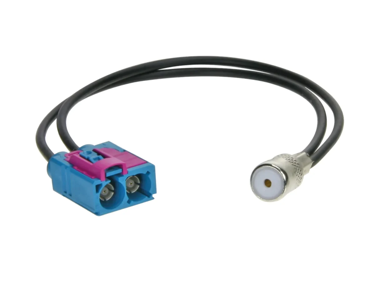 Antennenadapter Doppel-Fakra ISO Audi / Seat / Skoda / VW – Bild 1