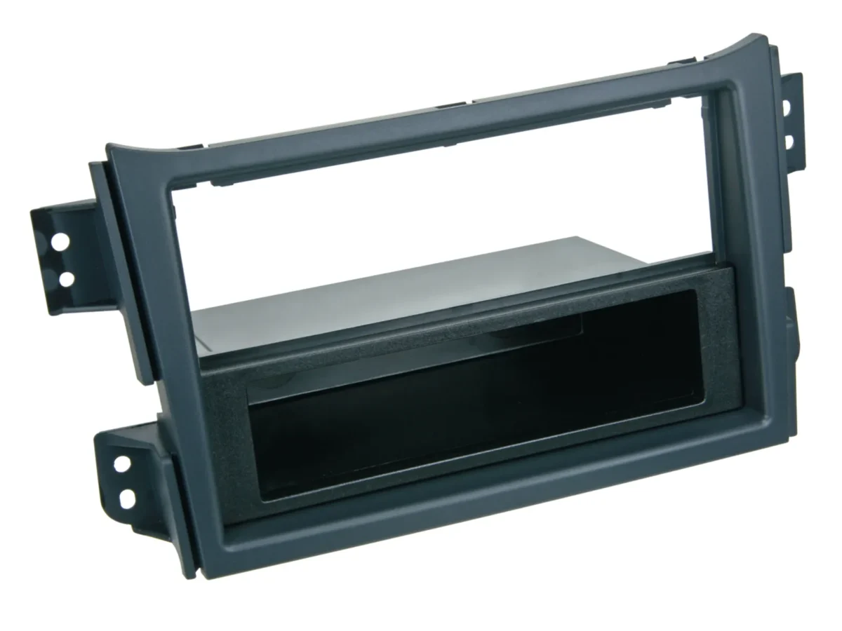 2-DIN RB mit Fach Suzuki Splash / Opel Agila schwarz – Bild 1