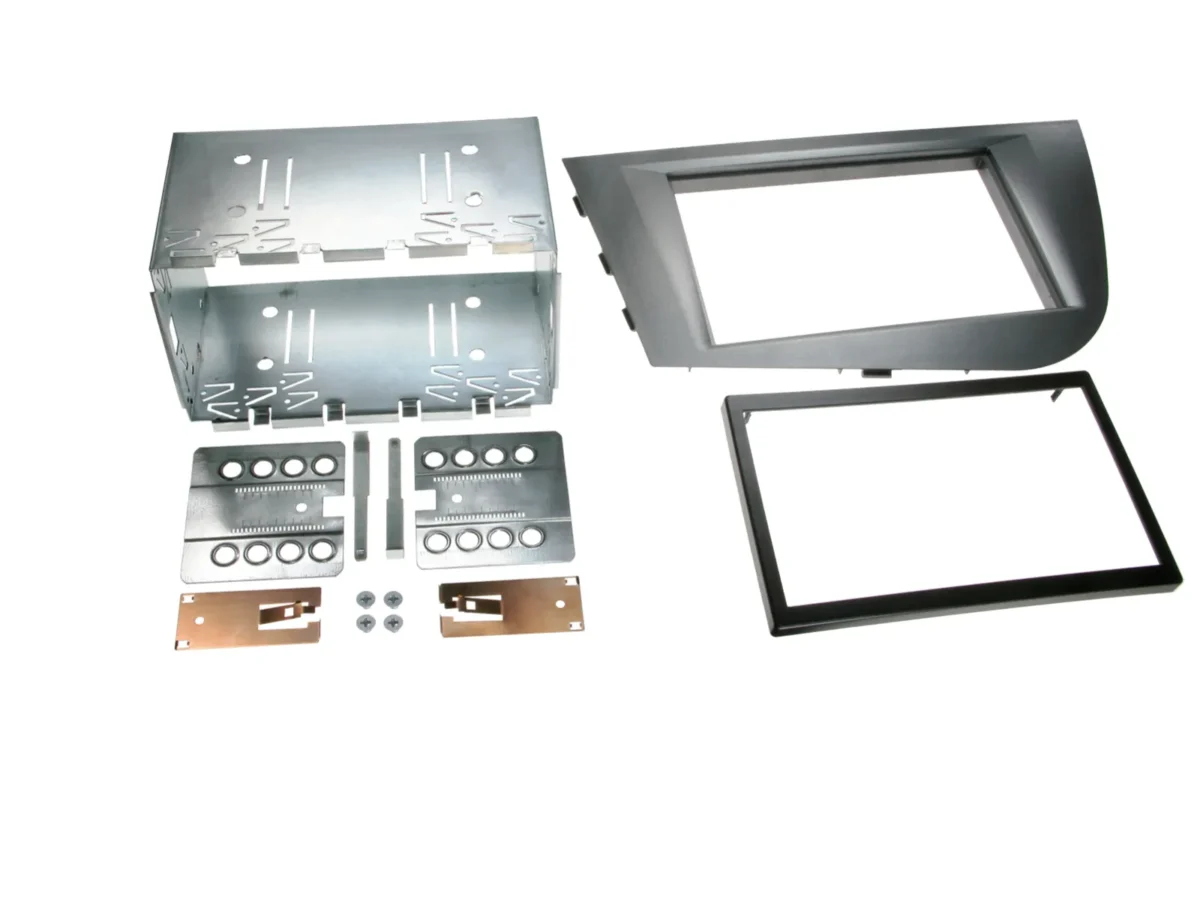2-DIN RB Seat Leon 2005 anthrazit – Bild 1