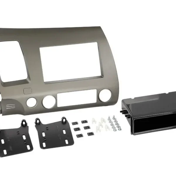 2-DIN RB mit Fach Honda Civic Hybrid rauch-silber