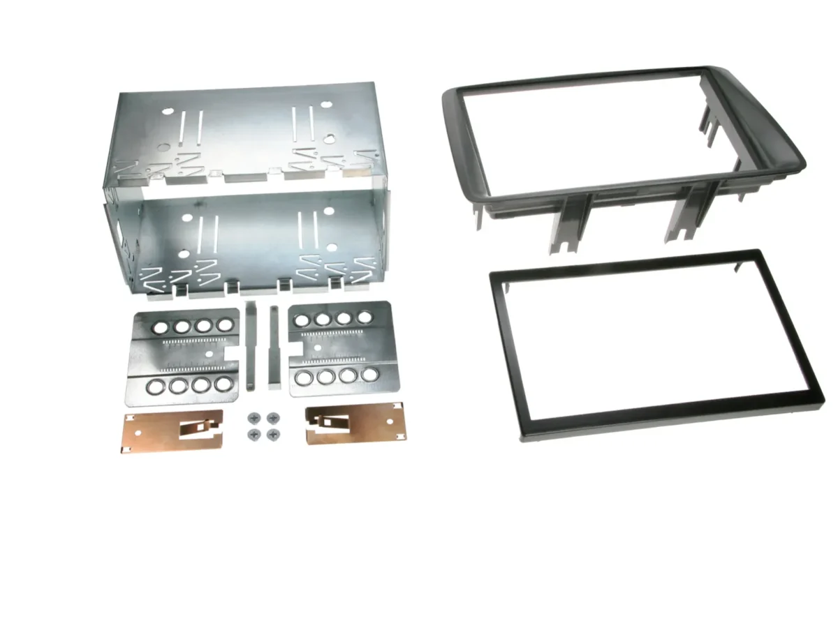 2-DIN RB Fiat Panda 2003 grau – Bild 1