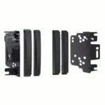 2-DIN Radioblende Chrysler/Dodge/Jeep/VW schwarz – Bild 2