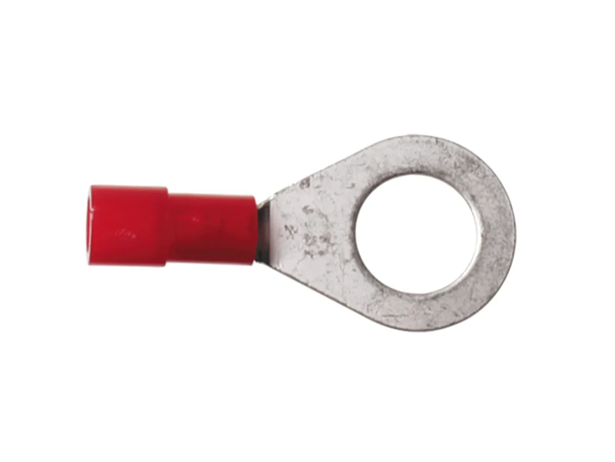 Ringkabelschuh 0,5mm-1,0mm/6,4mm rot100 Stück – Bild 1