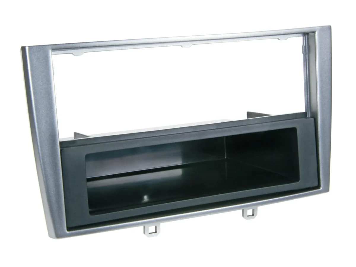 2-DIN RB mit Fach Peugeot 308 / 308CC silber – Bild 1