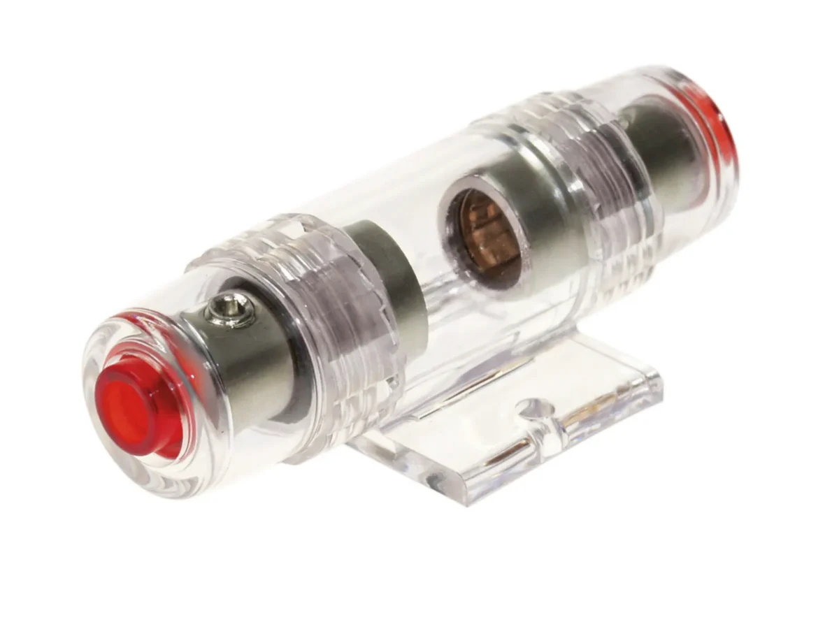 AGU Sicherungshalter silber 10 - 20 mm Eingang – Bild 1