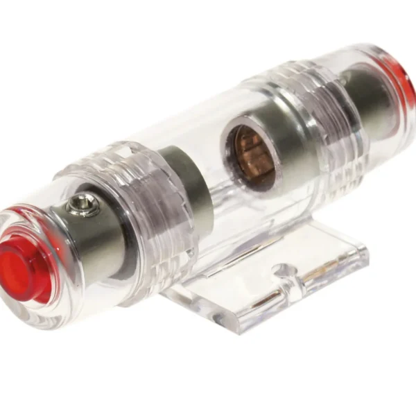 AGU Sicherungshalter silber 10 - 20 mm Eingang