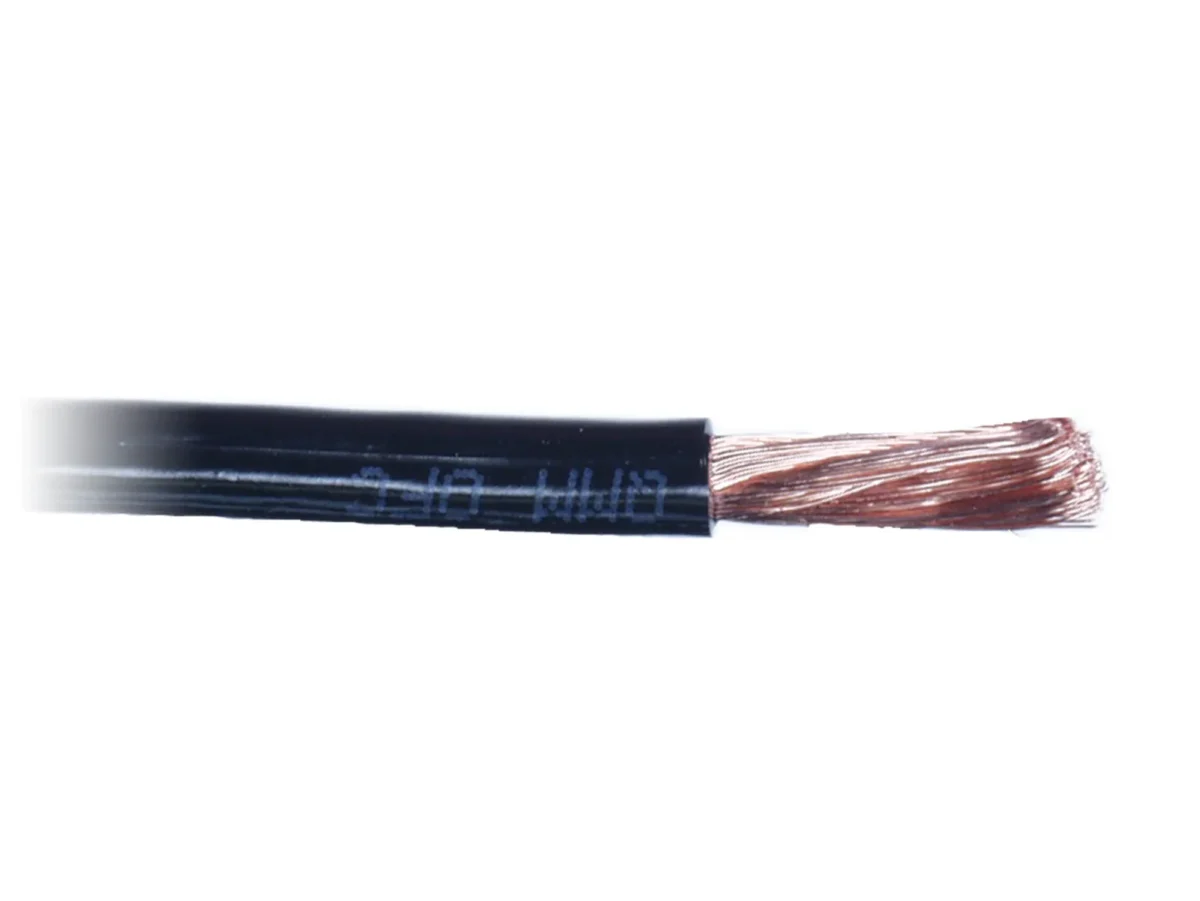 Stromkabel 6,00 mm schwarz Spule 100 m – Bild 1
