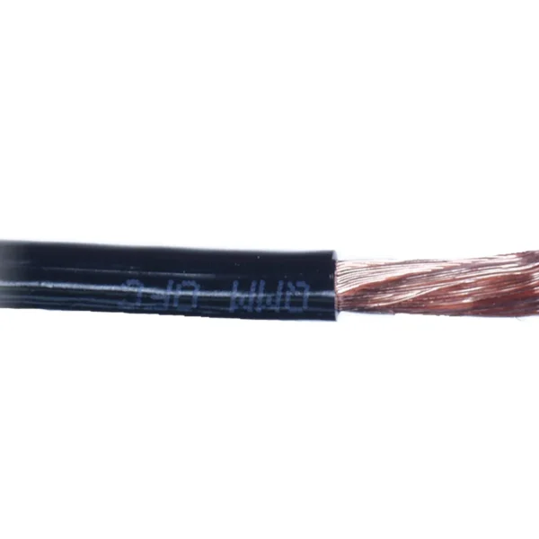 Stromkabel 6,00 mm schwarz Spule 100 m