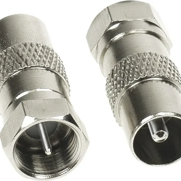 Antennenadapter F-Stecker Koaxial-Stecker