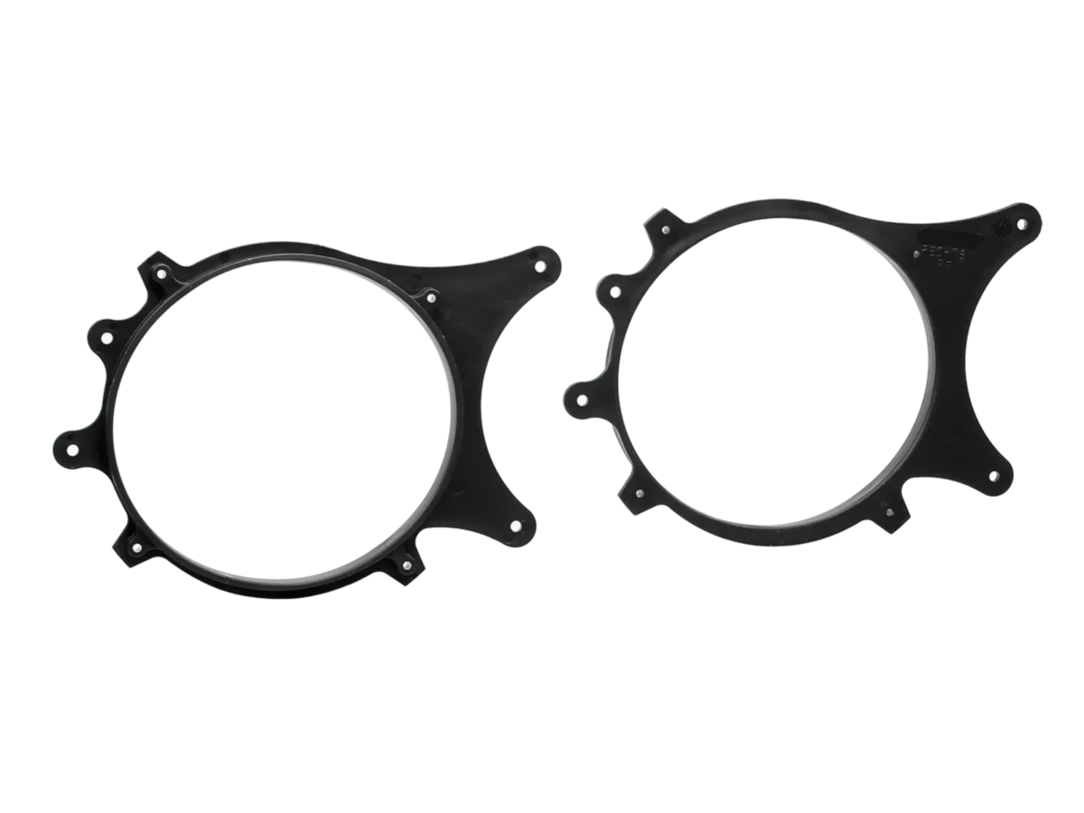 Lautsprecherringe BMW 3er Compact D130mm Heckablage/Seite – Bild 2