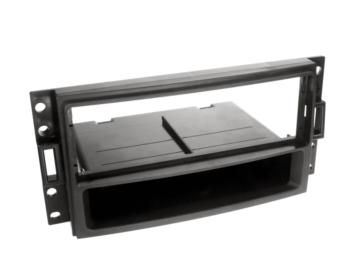 1-DIN RB mit Fach Chevrolet/Hummer H3 schwarz – Bild 2
