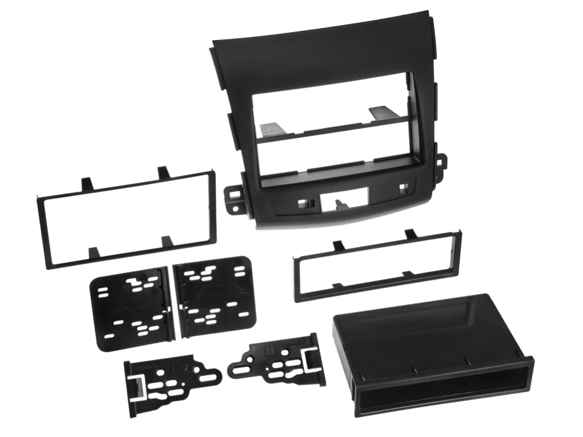 2-DIN Radioblende mit Fach Citroen/Mitsubishi/Peugeot – Bild 1