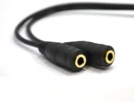3,5 mm 4 Polig Kopfhörer Kabelverteiler Y-Adapter Klinkenstecker Stecker Zum Dop – Bild 2