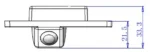 ZENEC EGO RÜCKFAHRKAMERA FORD ZE-RCE3802 – Bild 3