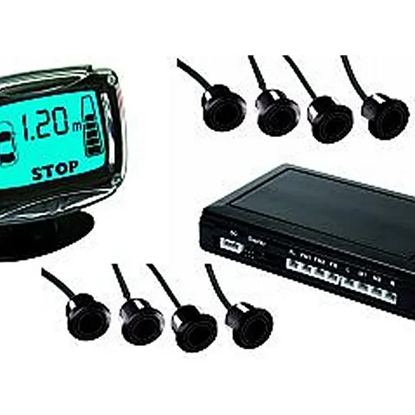 EINPARKHILFE LCD-ANZEIGE MIT 8 SENSOREN