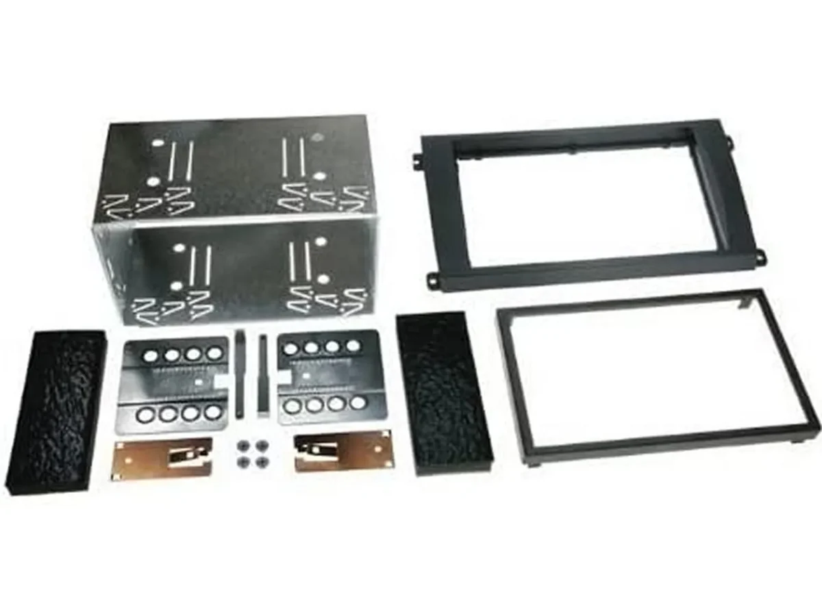 2-DiN Radioblende Saab 9.5 für Modelle ab Baujahr 2005. – Bild 1