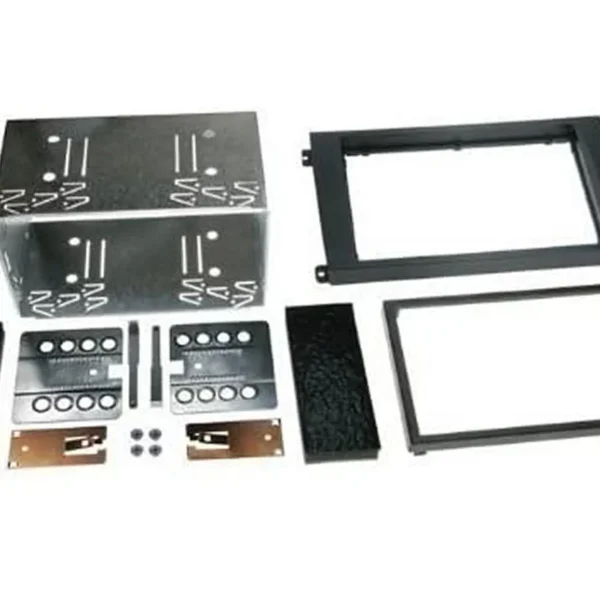 2-DiN Radioblende Saab 9.5 für Modelle ab Baujahr 2005.