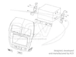 2-DIN Radioblende Mitsubishi ASXGAO 09/2010-09/2014 – Bild 3