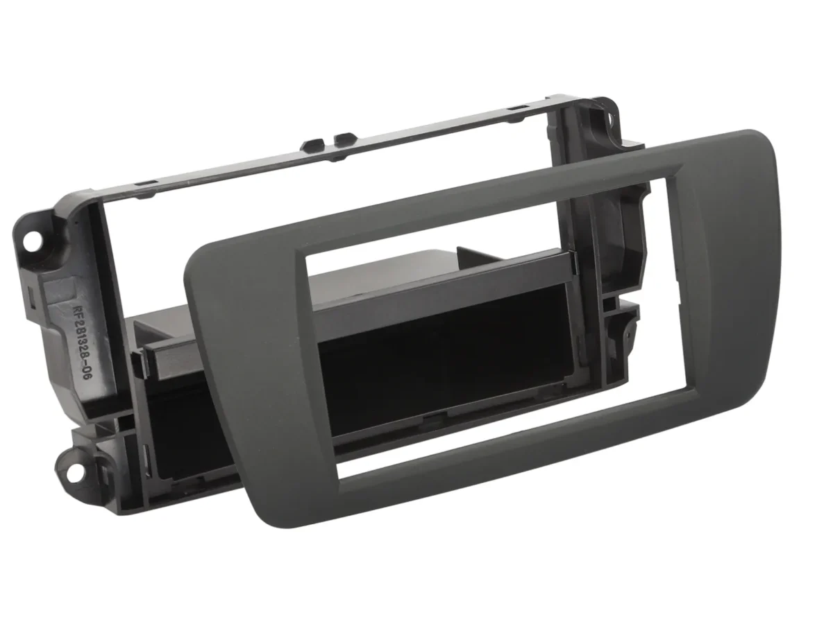 2-DIN Radioblende mit Fach Seat Ibiza tuam grey – Bild 1