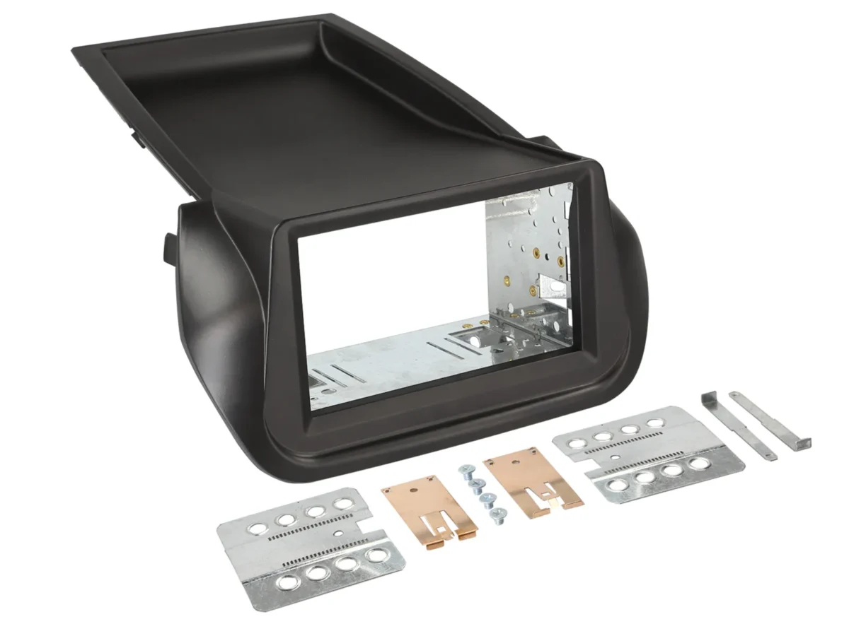 2-DIN RB Peugeot / Fiat schwarz – Bild 1