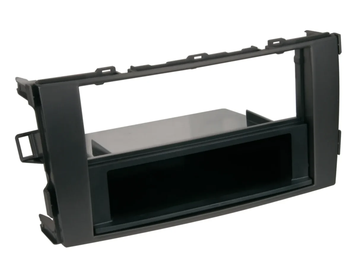 2 DIN RB mit Fach Toyota Auris 2007 schwarz – Bild 1