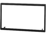 Zier-Rahmen zu Metallkit 381320-00 in Doppel-DIN Radioblenden mit Metallkit