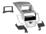 2-DIN Radioblende mit Fach Ford Fiesta mit Display silber