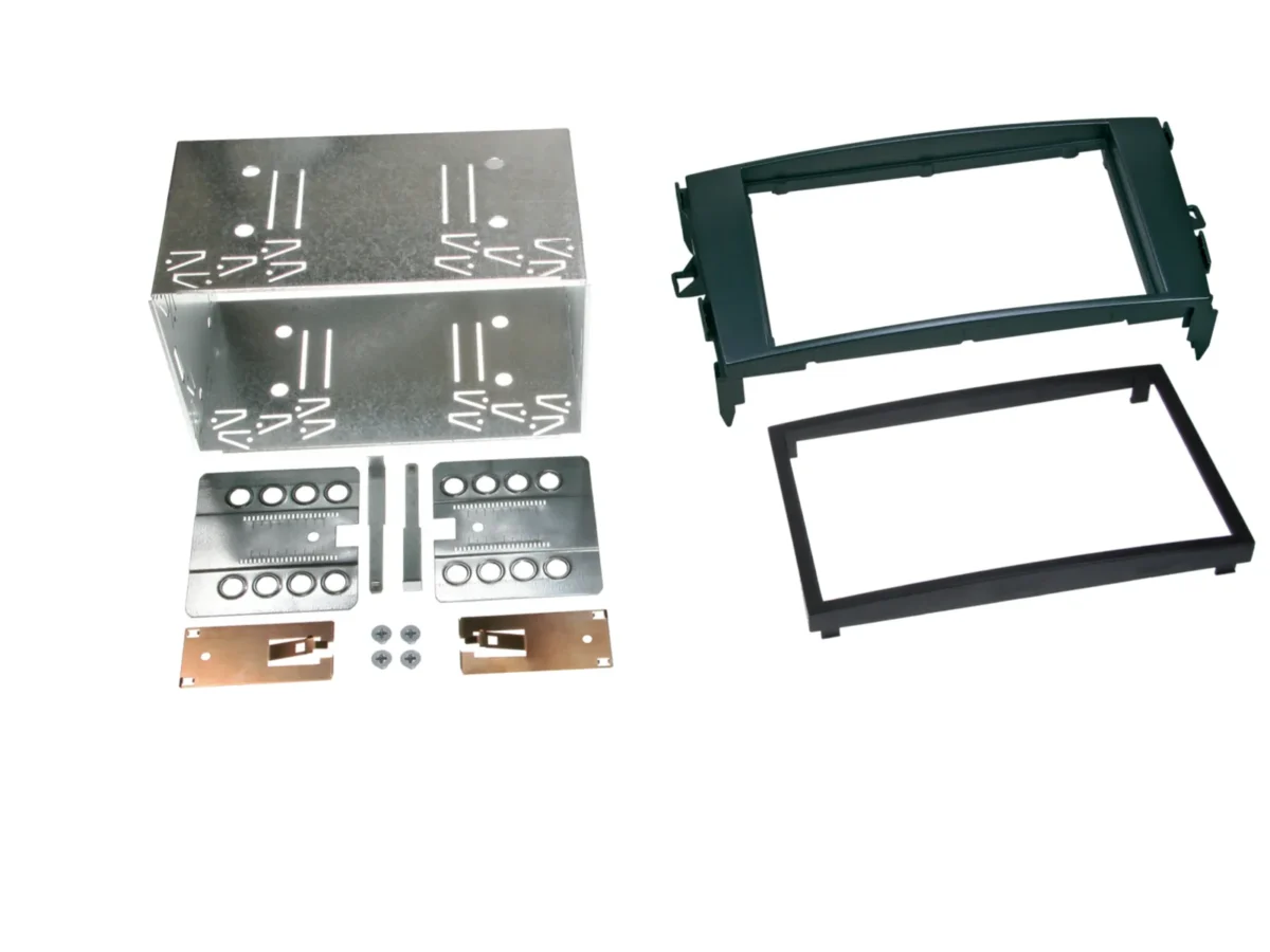 2-DIN Radioblende Toyota Auris/Verso schwarz – Bild 1