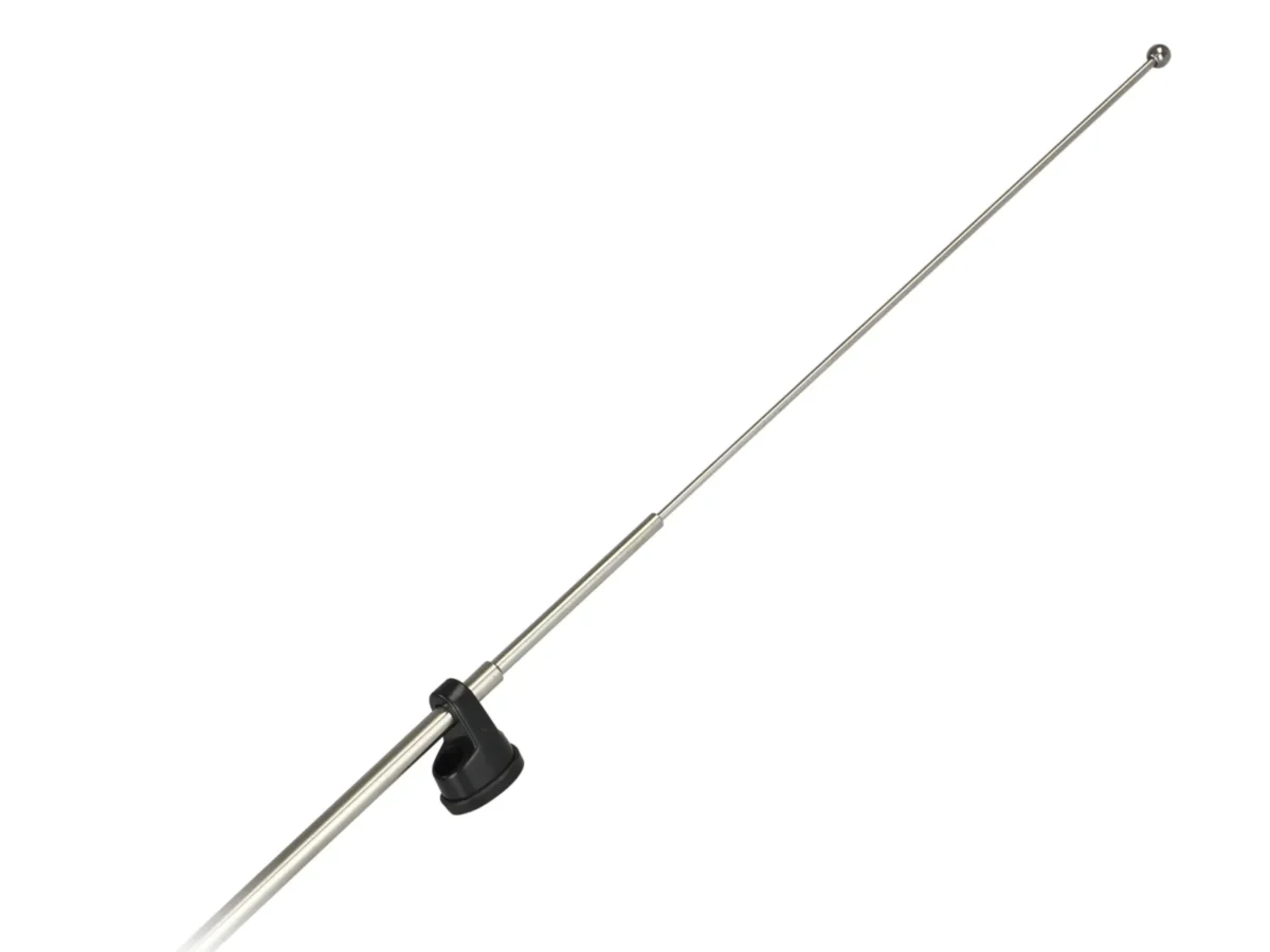 Holmantenne AM/FM OEM Mitsubishi / Nissan DIN chrom – Bild 3