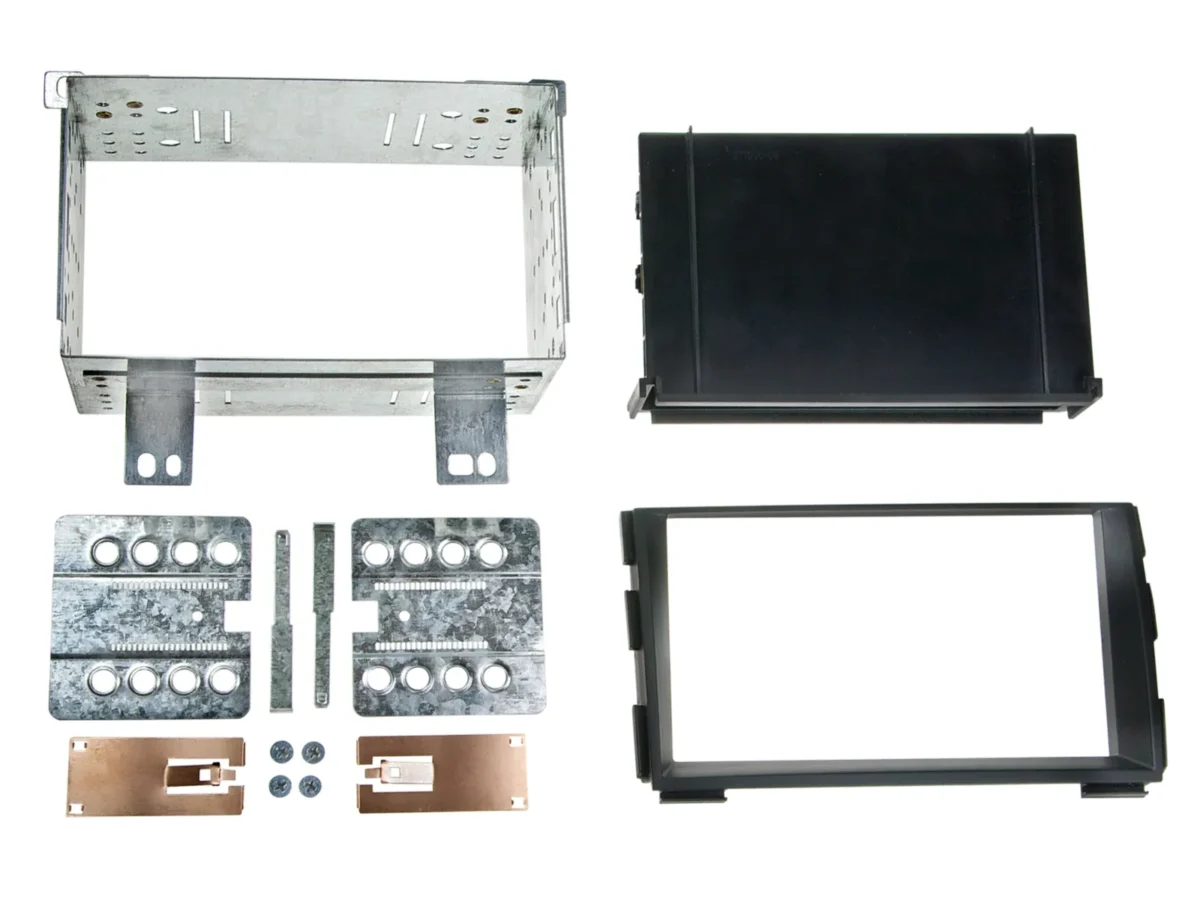 2-DIN RB mit Fach Kia Ceed 2009 schwarz – Bild 1