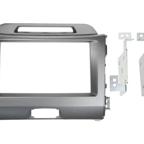 2-DIN RB KIA Sportage 2010 grau/silber