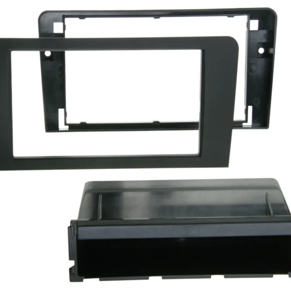 2-DIN RB mit Fach PRO Audi A 3 8P / 8PA schwarz