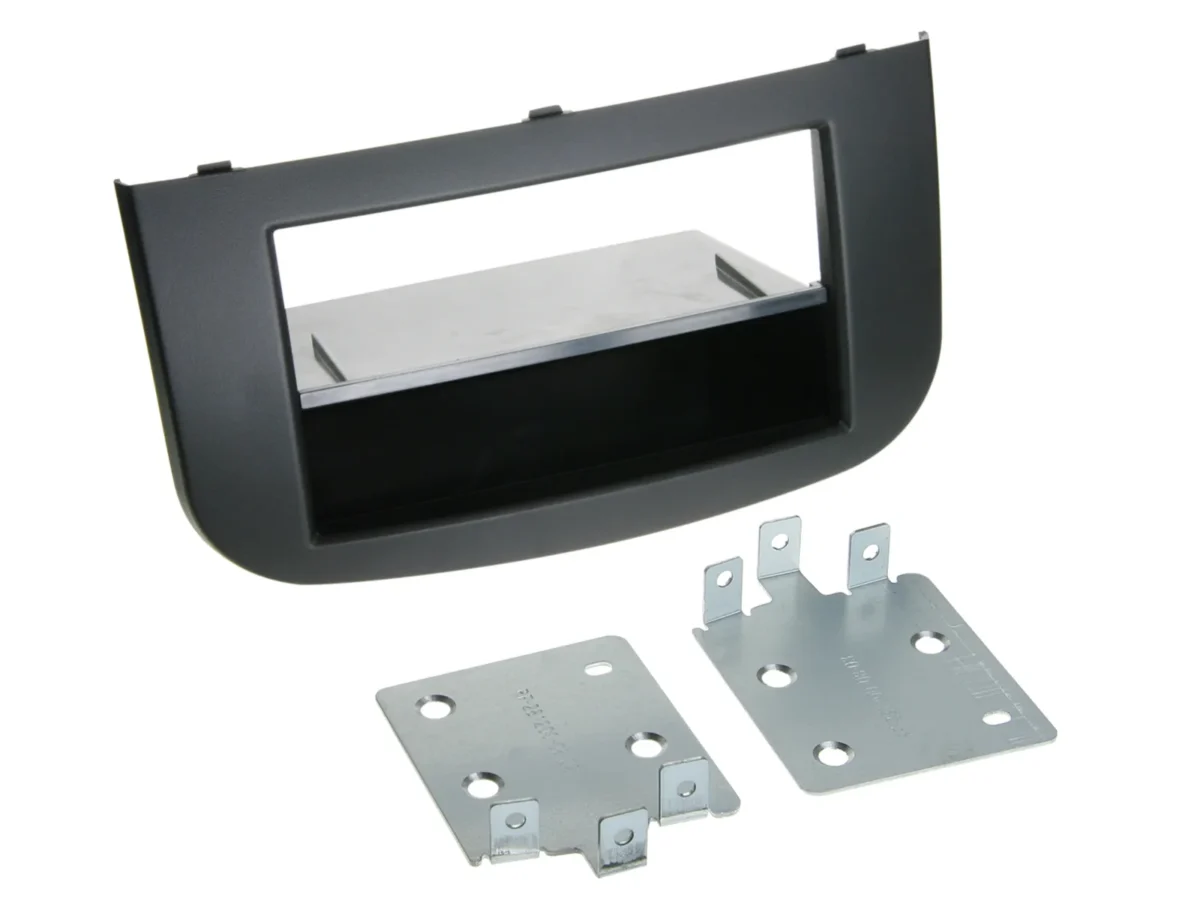 2-DIN RB mit Fach Mitsubishi Colt 2008 schwarz – Bild 1